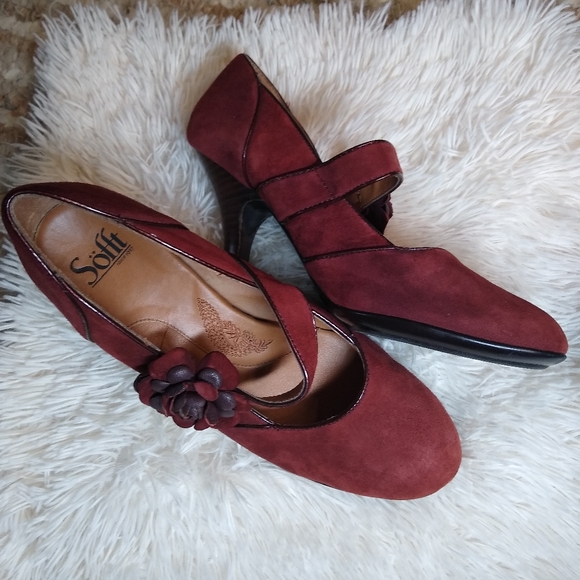 Söfft leather heels - Picture 2 of 7